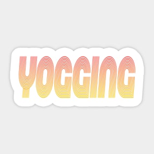 Yogging, Anchorman Sticker